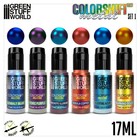 Chameleon Acrylic Paint Set 1 - Colorshift  Airbrush Brush