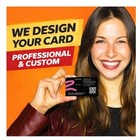 1000 Business Cards   Custom Design   Full Color   Fast Usa Shipping