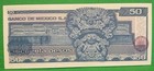 1981 Mexico El Banco De Mexico 50 Pesos Banknote - Uncirculated P-73a          