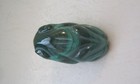 Mini Carved Stone Green Pocket Frog Figurine Totem Polished Smooth Miniature