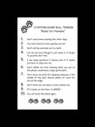 Staffordshire Bull Terrier  rules For Humans  - Custom Matted - Dog Art Print