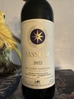 Sassicaia 2022 Super Tuscan Bolgheri Tenuta San Guido Italy Emtpy Bottle -rare-