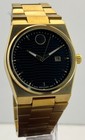 Men s Movado Bold Quest Black Dial Quartz Date Perfect Wristwatch