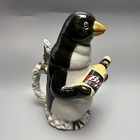 Bud Ice Penguin Premier Collection Lidded Stein Numbered Coa