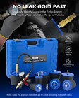 Omt 10pc Turbo Boost System Leakage Tester Kit Turbocharger Pressure Leak Tester