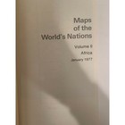 Vintage World s Nations Maps Of The    Africa 1977
