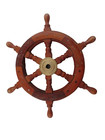 Nautical Wooden Ship Steering Wheel Pirate Decor Wood Brass Fishing Wall Boat