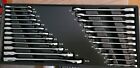 Craftsman  23pc Full Polish Sae   Metric  Ratcheting Box Wrench Set