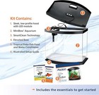 Led Minibow Small Aquarium Fish Tank Kit With Smartclean Technology  5 Gallon