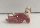 Vtg Lefton Japan Little Red Devil Pixie Boy Halloween Christmas Valentines