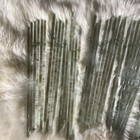 Vintage Lot Of 44 Solid Clear Glass Cocktail Stirrers Long Swizzle Sticks  11 25