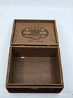 Vintage Antique Wood Wooden Dovetail Cigar Box Burgs Corona