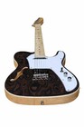 Deluxe Thin-line Tele Style Semi Hollow Electric Guitar With Beautiful Burl Top