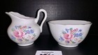 Allyn Nelson Collection Fine Bone China Floral Creamer   Sugar Bowl Set England