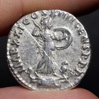 Emperor Domitian Denarius 89ad Minerva Ancient Roman Empire Silver Coin Vf Rome