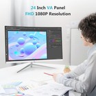 Z-edge 24-inch Curved Gaming Monitor  Full Hd 1080p 1920x1080 Led Backlight    
