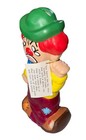 Vintage 1970s Hand Painted 2 Sided Happy Sad Clown Piggy Coin Bank