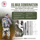 X Max C-p  carp-predator  Fishing Rod  Reel   Case Combination  Multi-function