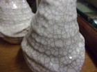 Antique Chinese Crackle Glaze Pottery Vase Pair
