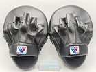 Winning Boxing Punching Mitts Cm-65 High Grade Type Black Curvied Japan New