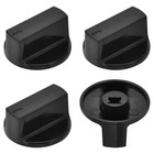  Pcs Rotary Potentiometer Knob 6mm Hole Raised D Shaft  0 7  H X 1 3  Dia 4