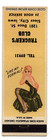 Trucker s Club Matchbook Matchcover - Sioux City  Iowa
