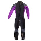 O neill Reactor Youth Size 8 3mm Flexible Warm Wetsuit Black Purple Grey