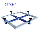 24x24  Fast Screen Stretcher Screen Printing Frame Self-stretching Tool Aluminum