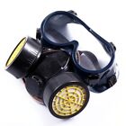 Emergency Survival Safety Respiratory Gas Mask Goggles  2 Dual Protection Filter