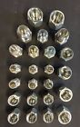 24 Pc  Lot Hydraulic Jic Cap And Plug  large Sizes -16 Thru -24  Kit
