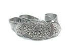 Antique 19th C  Solid Silver Ottoman Turkish Belt  Wedding Belt  Used For Dowry