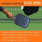 Pickleball Paddle Graphite Textured Surface For Spin  Usapa Approved t700 Carbon