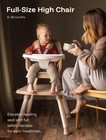 6 In 1 Baby High Chair  Convertible Infant Feeding Chair For Babies   Toddler   