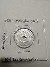 1935 Tax Token   State Of Washington   Tax On Purchase 10c Or Less   Tt-58