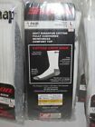 12 Snap-on Crew Socks Men s White Large   Free Ship   Made In Usa 12 Pairs  new 