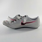 Nike Zoom 400 Sprint Spike Track Shoes Pure Platinum Aa1205-003 Men Sz 11 5 Nwob