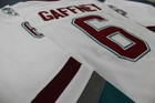 Mighty Ducks Julie   the Cat   gaffney  6 Hockey Jersey Youth mens Sewn Custom S-6xl