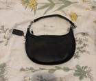 Coach Black Pebbled Mini Payton Shoulder Bag 