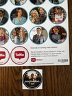Getglue And Telfie Tv Show Stickers Lot When Calls The Heart Ultra Rare Hearties