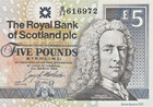 5 Pounds 1994 Royal Bank Of Scotland - Earlier Issue   B 24 616972 - Aunc