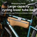 Qunature Bike Frame Bag Waterproof Under Tube Bag 3 5-5 L With Hydration Opening