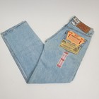 Nwt Deadstock Vintage 1993 Levis 501 Pre-shrunk Lt Stonewash Made In Usa 32wx30l