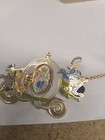Disney  cinderella Hinged Coach Carriage And Horses 2 Pin Set Older Set