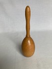 Vintage Wooden Darning Egg Sewing Tool  Ca  1950s