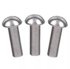 3 16  Diameter X 1  Length Solid Steel Round Head Rivet Annealed Qt