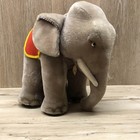 Vintage Original Steiff Large 13  Elephant With Ear Button   Tag   Excellent   