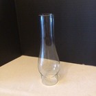 New Old Stock 2    Base Glass Oil Lamp Chimney 8 1 4    Tall