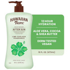 Hawaiian Tropic Lime Coolada After Sun Moisturizing Lotion 16 Fl Oz Aloe Vera