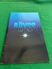 The Abyss James Cameron 1989 Souvenir Movie Premiere Program