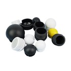 Round Domed Round Plastic End Caps Blanking Plugs Inserts Bung Tube Pipe Cover